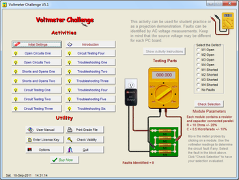 Voltmeter Challenge screenshot