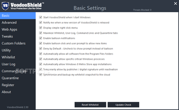 VoodooShield screenshot 3