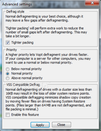 Vopt screenshot 8