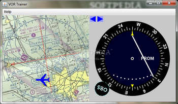 VOR Trainer screenshot