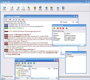 Vortec IRC screenshot
