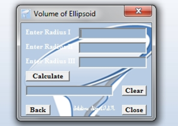 Vortex Geometric Calculator screenshot 2