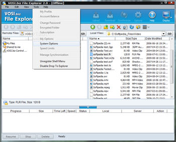 VOSI.biz File Explorer  screenshot 2