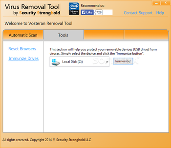 Vosteran Removal Tool screenshot 3