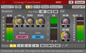 Voxengo Crunchessor  screenshot