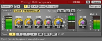 Voxengo Deft Compressor  screenshot