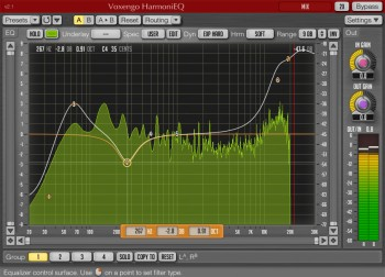 Voxengo HarmoniEQ  screenshot