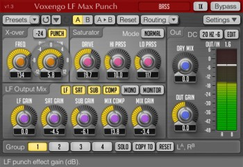 Voxengo LF Max Punch  screenshot