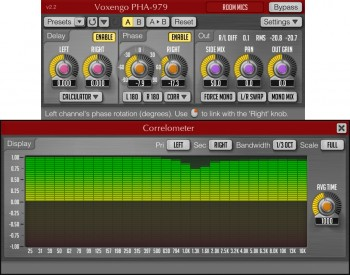 Voxengo PHA-979  screenshot