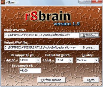 Voxengo r8brain screenshot