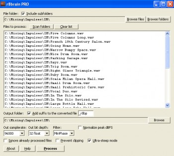 Voxengo r8brain PRO screenshot