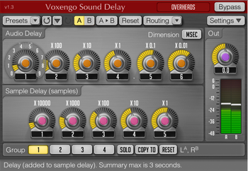 Voxengo Sound Delay screenshot