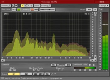 Voxengo SPAN  screenshot