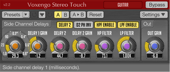 Voxengo Stereo Touch screenshot