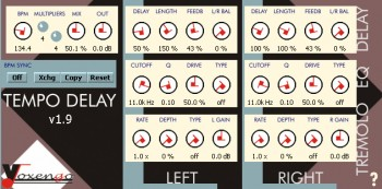 Voxengo Tempo Delay screenshot