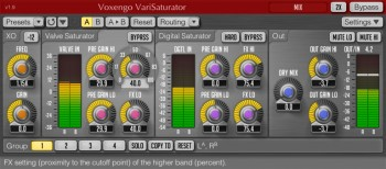Voxengo VariSaturator  screenshot