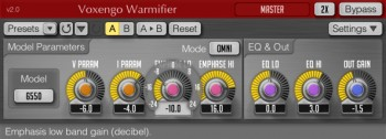 Voxengo Warmifier  screenshot