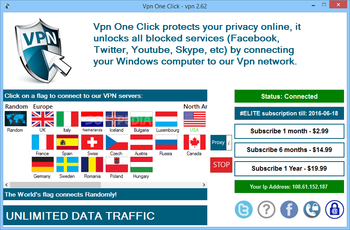 Vpn One Click screenshot