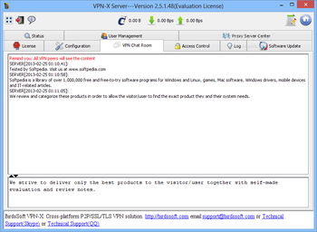 VPN-X Server screenshot 3