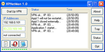 VPNetMon screenshot
