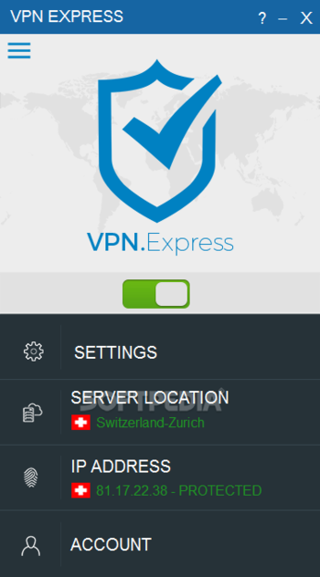 VPN.Express screenshot