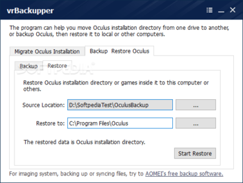 vrBackupper screenshot 4
