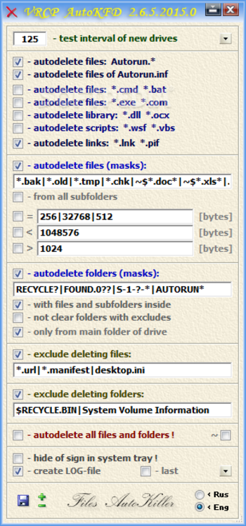 VRCP AutoKFD screenshot