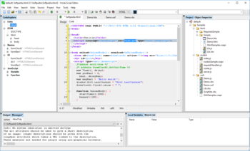 Vrode Script Editor screenshot