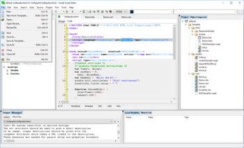 Vrode Script Editor screenshot 2