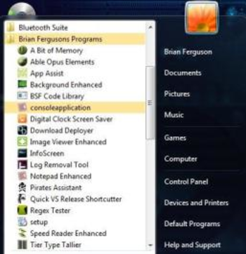 VS Release Shortcutter Portable screenshot