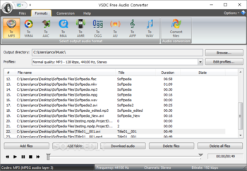 VSDC Free Audio Converter screenshot 3