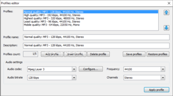 VSDC Free Audio Converter screenshot 6