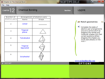 VSEPR screenshot 2