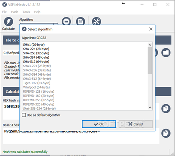 VSFileHash screenshot 5