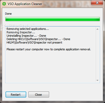 VSO Application Cleaner screenshot 2
