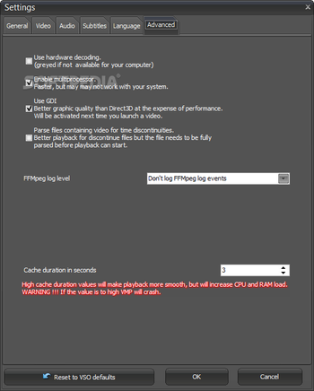 VSO Media Player screenshot 10