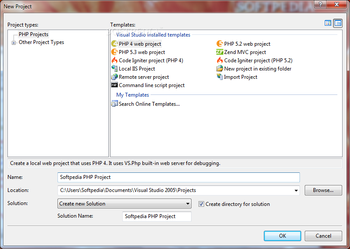 VS.Php for Visual Studio 2005 screenshot 3