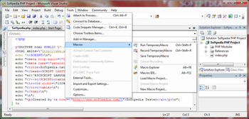 VS.Php for Visual Studio 2005 screenshot 6