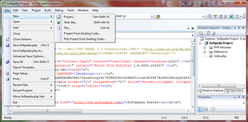 VS.Php for Visual Studio screenshot 2
