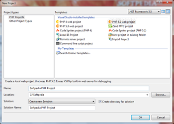VS.Php for Visual Studio screenshot 3