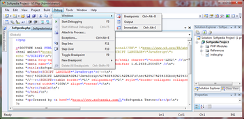VS.Php for Visual Studio screenshot 6
