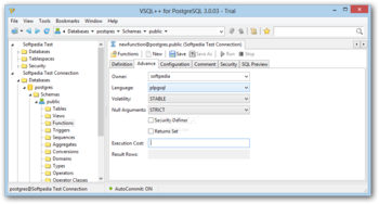 VSQL++ for PostgreSQL screenshot 6