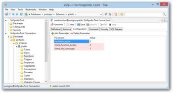 VSQL++ for PostgreSQL screenshot 7