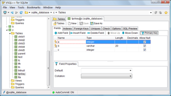 VSQL++ for SQLite screenshot 3