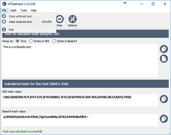 VSTextHash screenshot 3