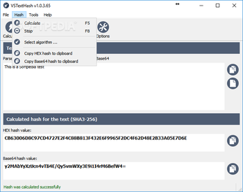 VSTextHash screenshot 4