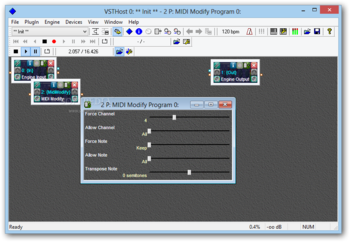 VSTHost screenshot