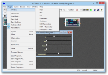 VSTHost screenshot 3