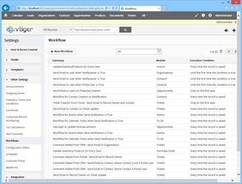 vtiger CRM screenshot 15
