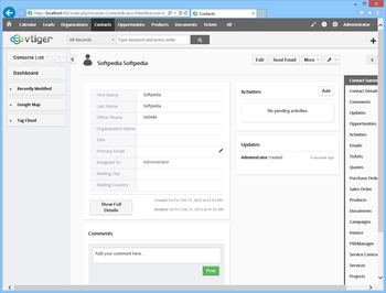 vtiger CRM screenshot 4
